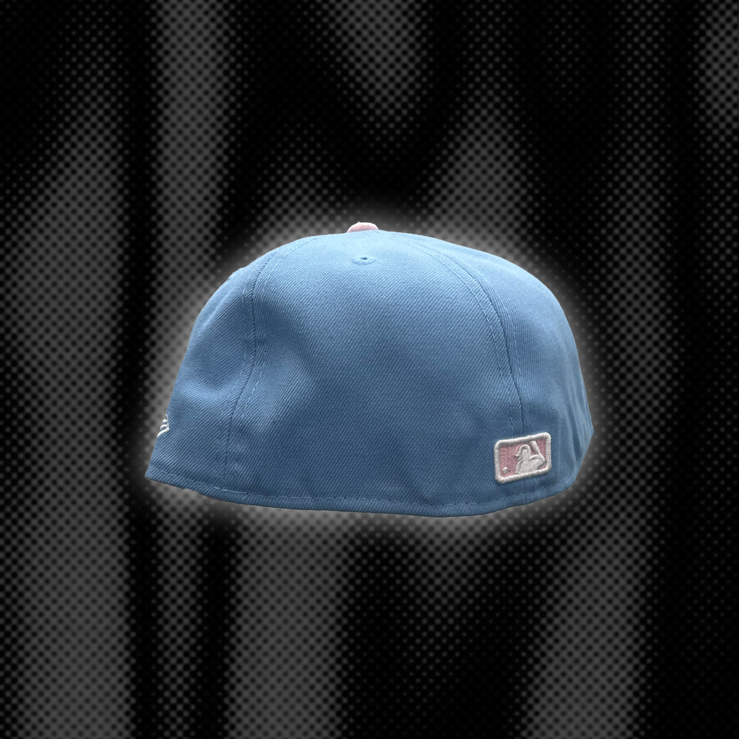 Ice Blue Pink Pearl Cap